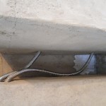 Vue de l\'échangeur qui sort de la cuisinière