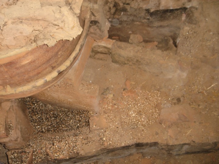 la vermiculite récupérée