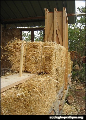 Mur en paille