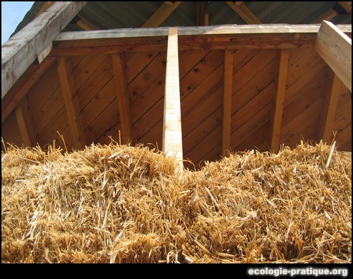 Mur en paille