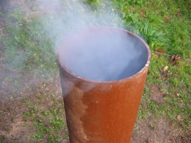 Rocket stove - Maquette