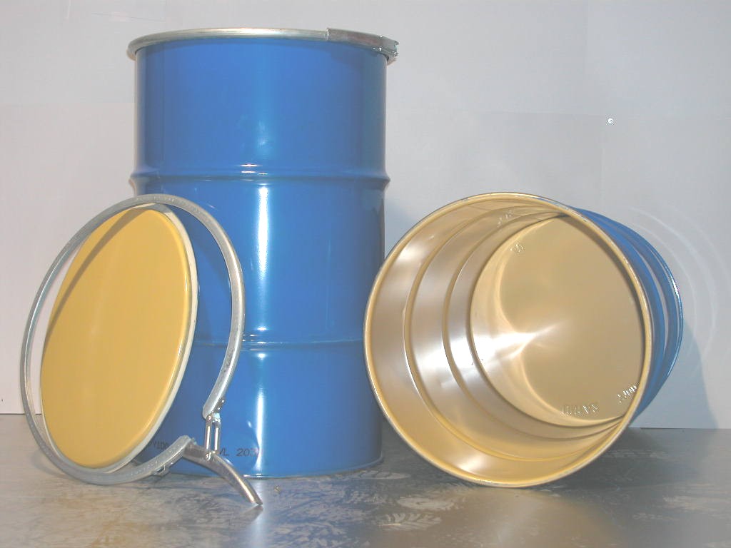 Baril 200 litres avec couvercle