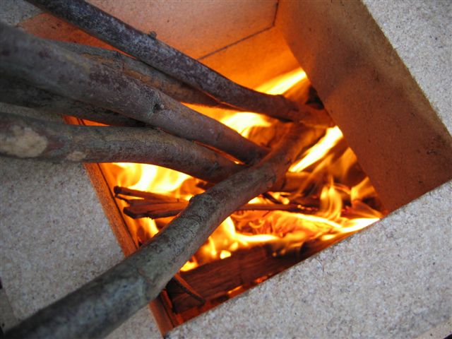 Rocket stove - Maquette