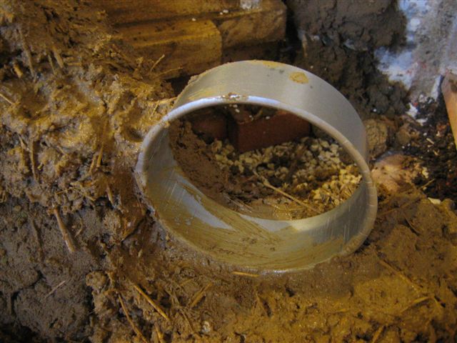 Rocket stove  - Trappe de visite