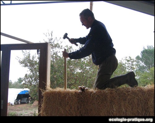 Mur en paille
