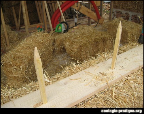 Mur en paille
