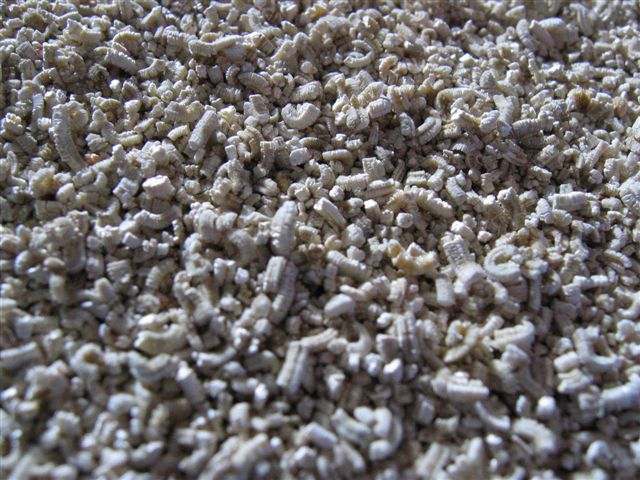 Rocket stove  - Vermiculite