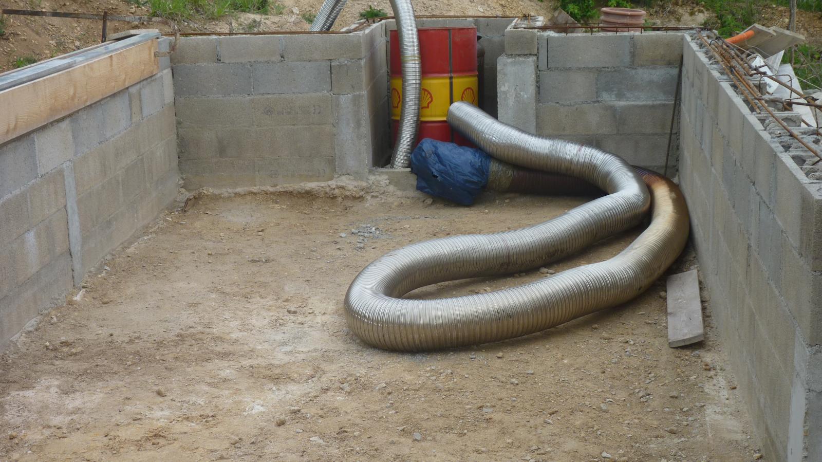 Conduits inox.