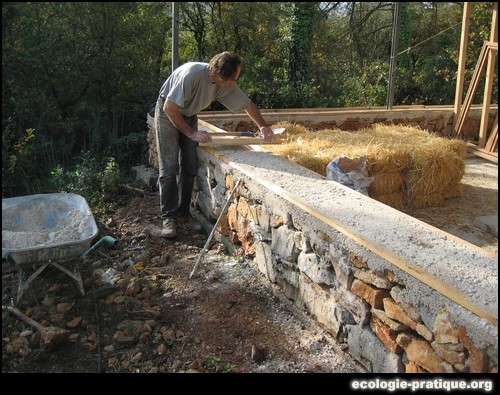Mur en paille