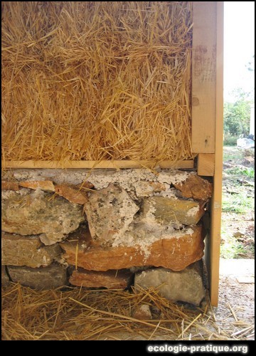 Mur en paille