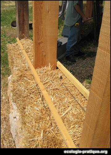 Mur en paille