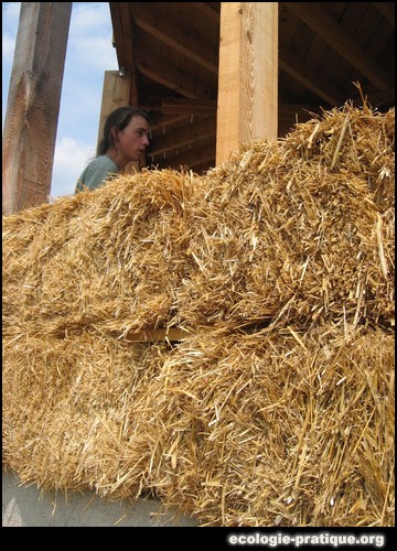 Mur en paille