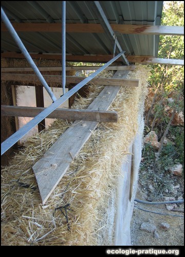 Mur en paille
