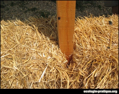 Mur en paille