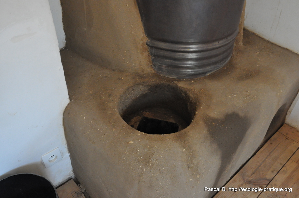 Rocket stove - Réparation des fissures