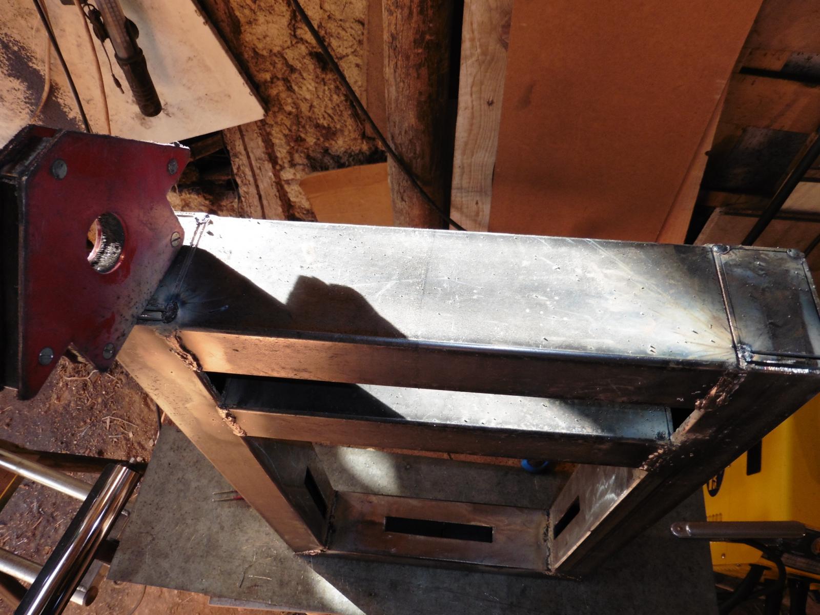 firebox door frame bot plate