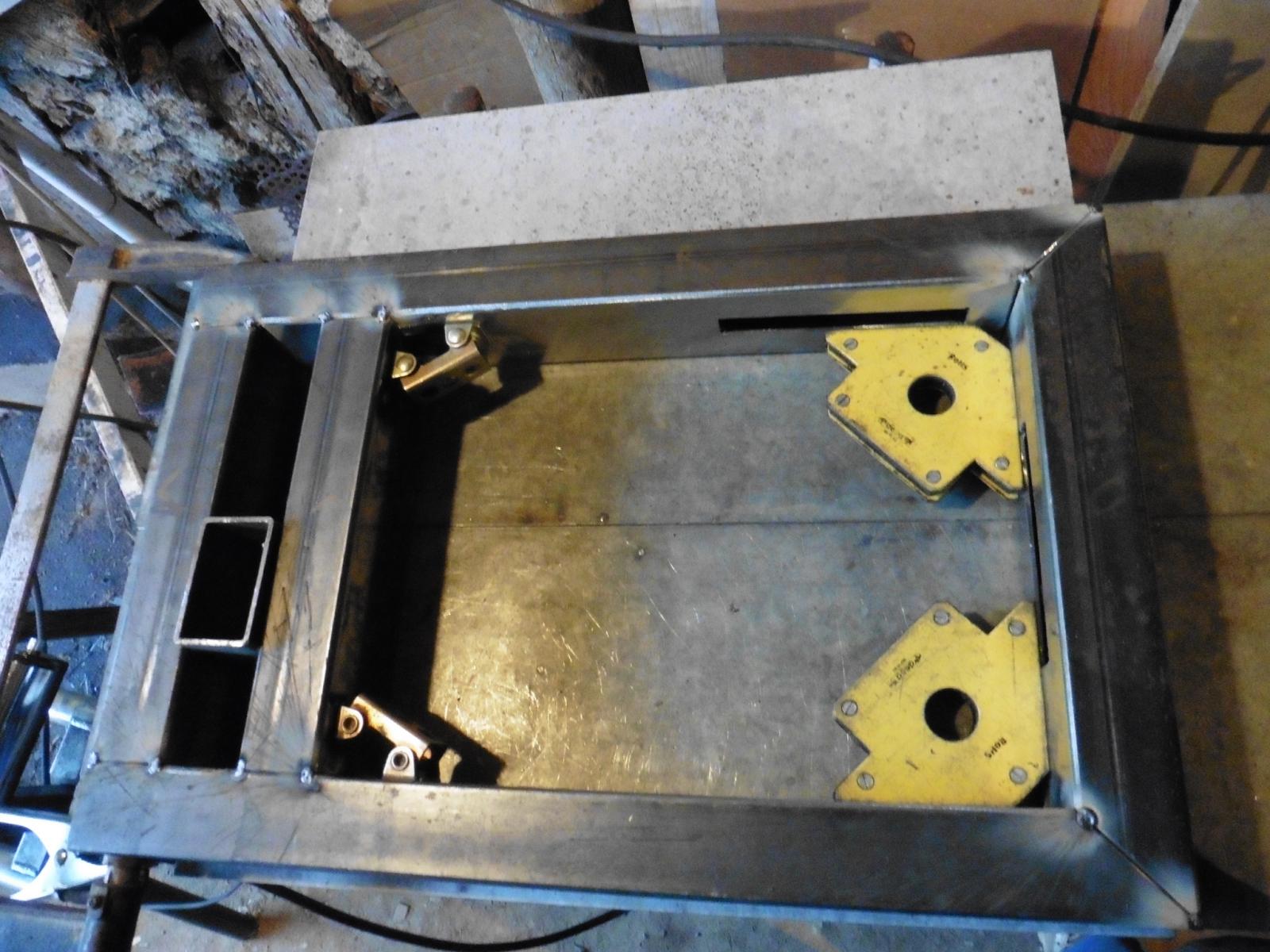 firebox door frame tack