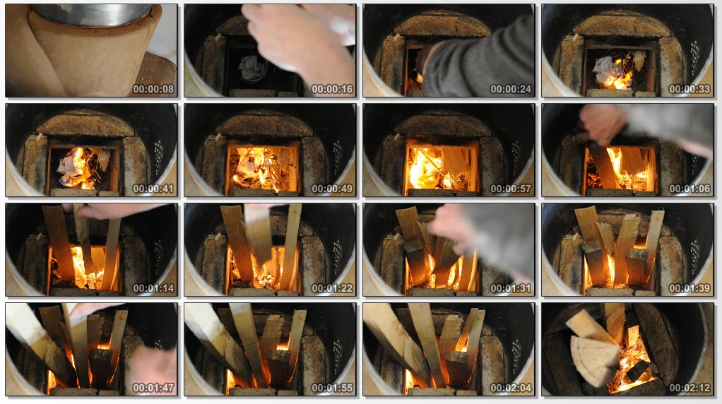 Rocket stove - Allumage