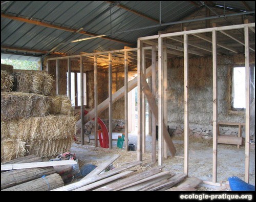 Mur en paille