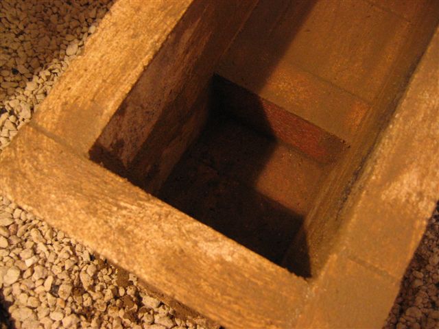 Rocket stove  - Cendrier admission