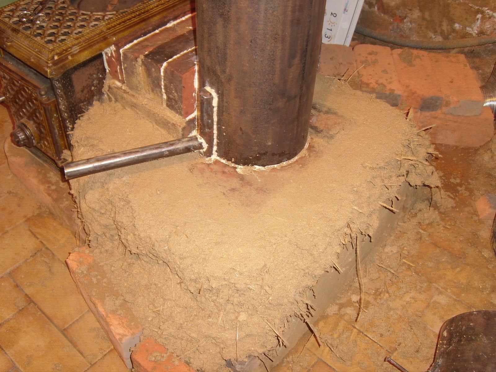 Heat-riser avec entrée d'air