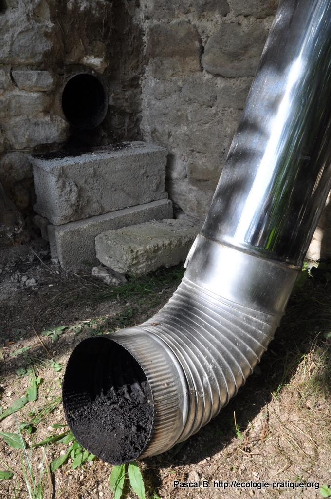 Rocket stove - Nettoyage