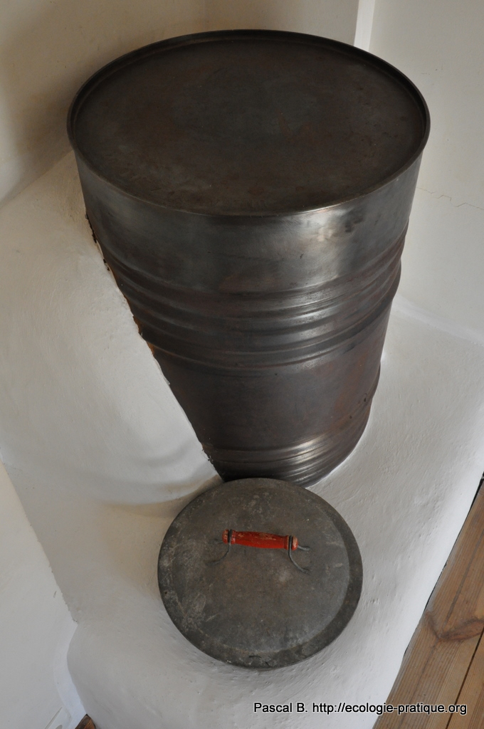 Rocket stove - Finition chaux aérienne