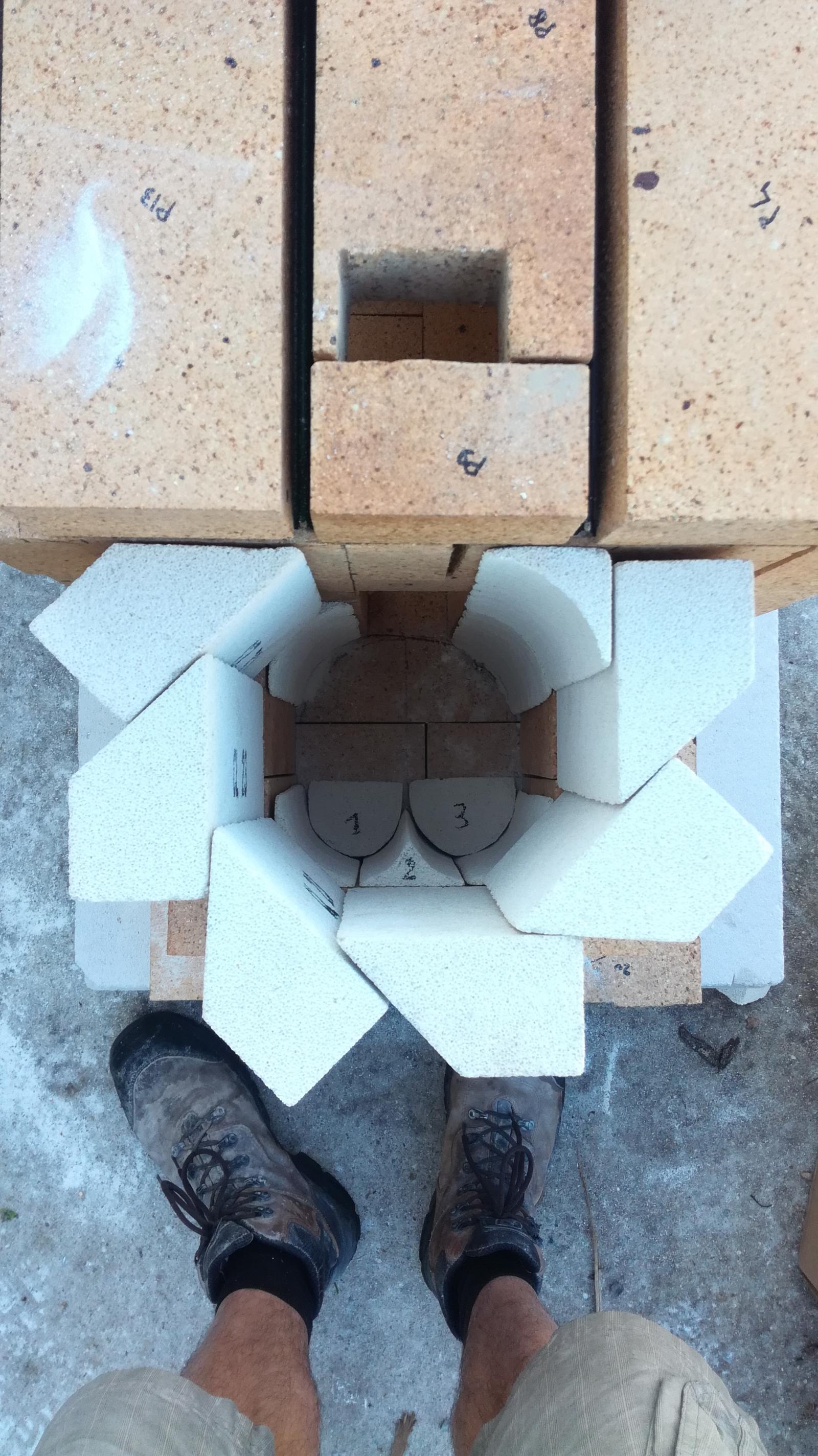 Heat riser - Base en octogone et aide à la formation du double vortex en pied du HR