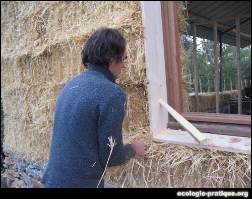 Mur en paille