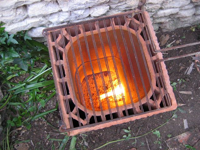 Rocket stove barbecue - Modèle mini dragon