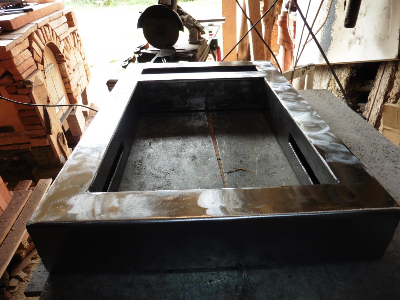 firebox door frame grind2