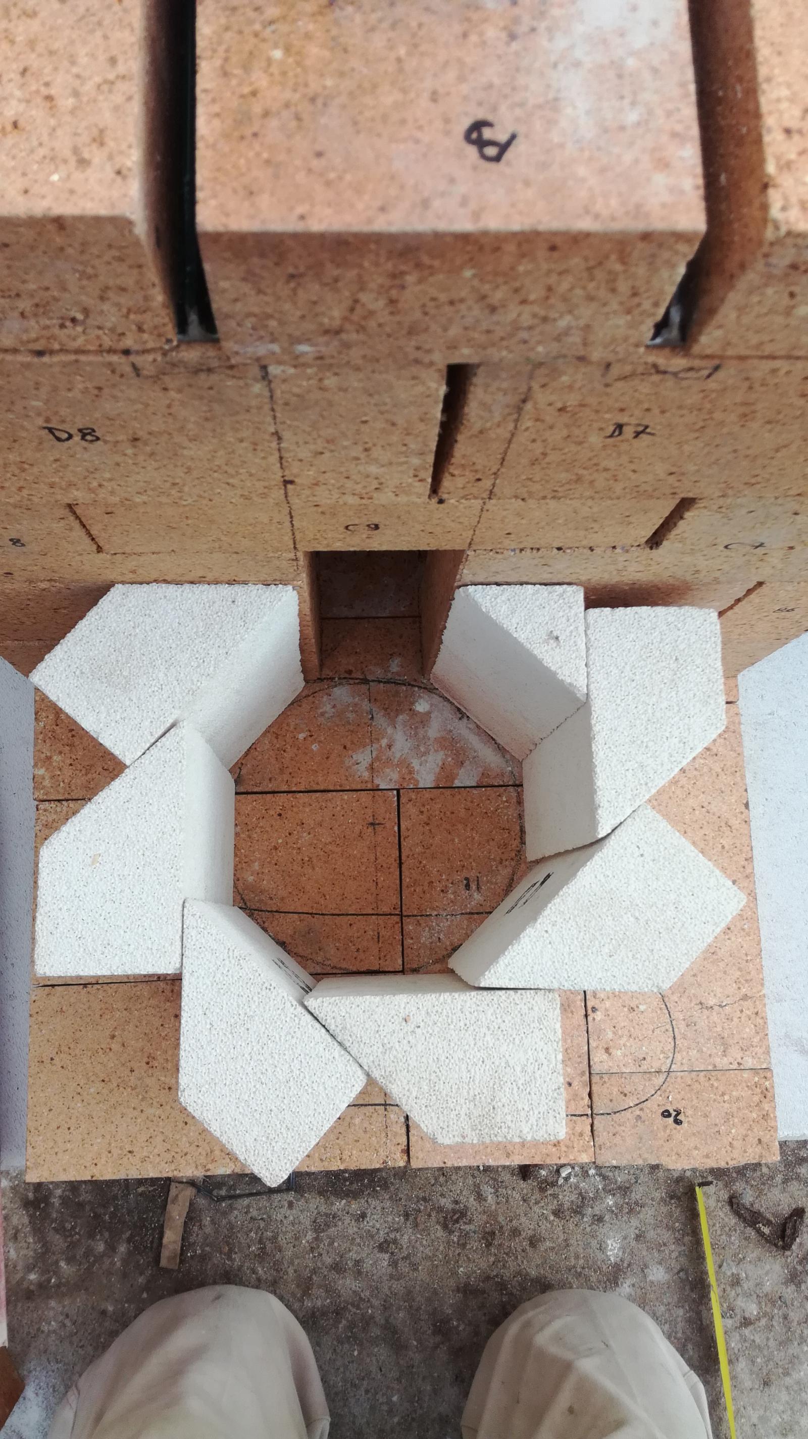 Heat riser - Choix de briques réfractraires isolantes