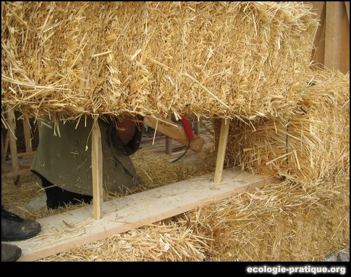 Mur en paille