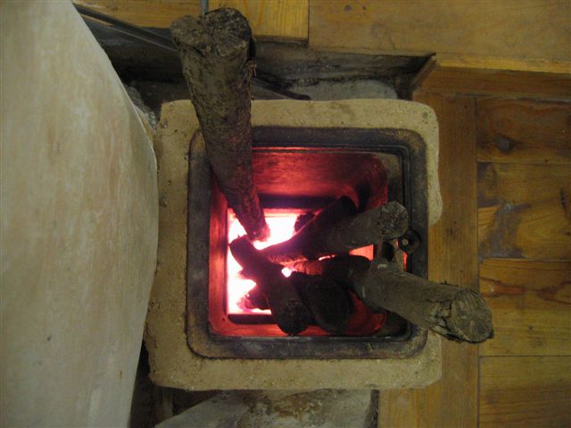 Rocket stove  - Admission