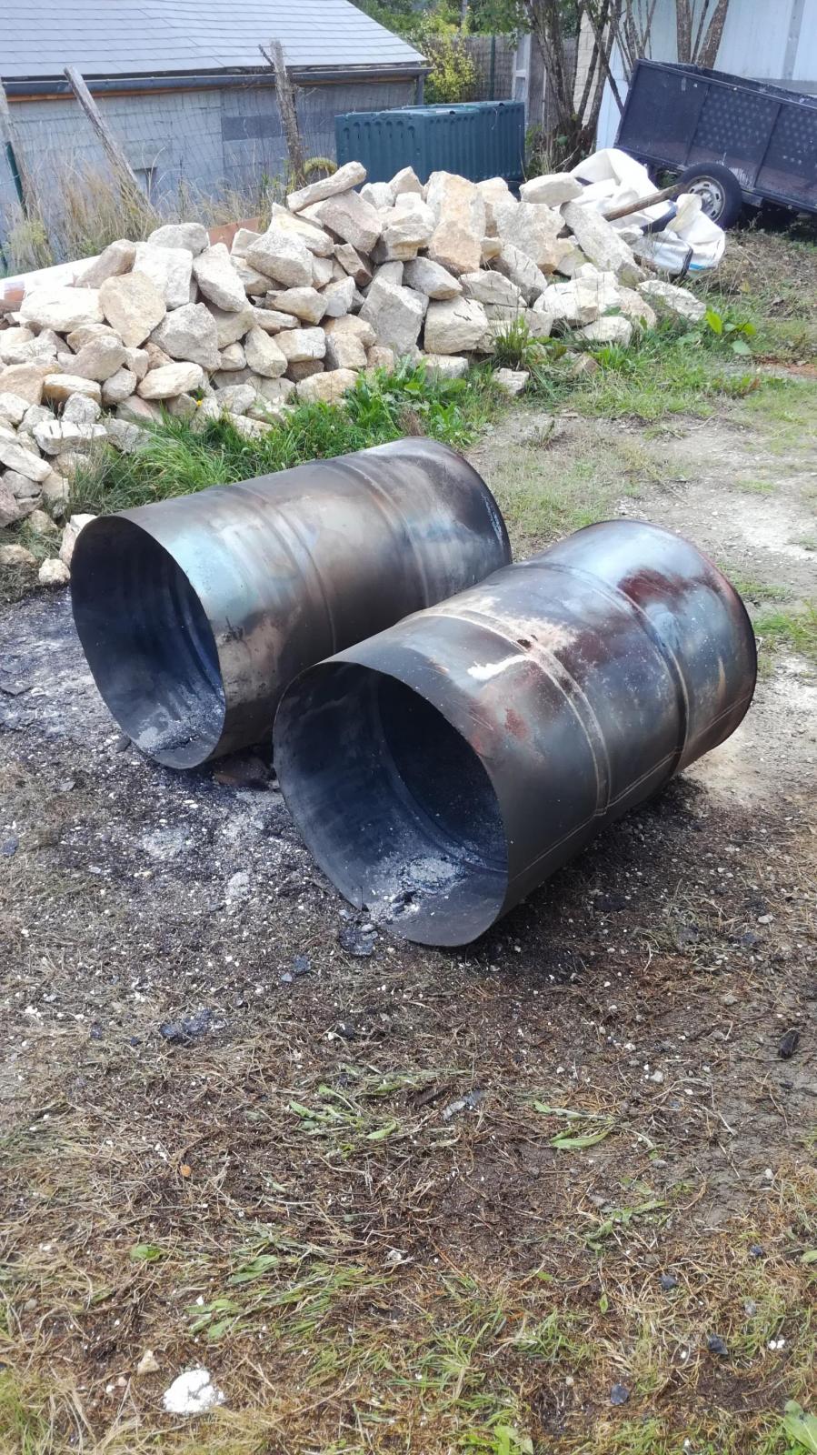 Barils DN560 - Après décapage