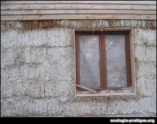 Mur en paille