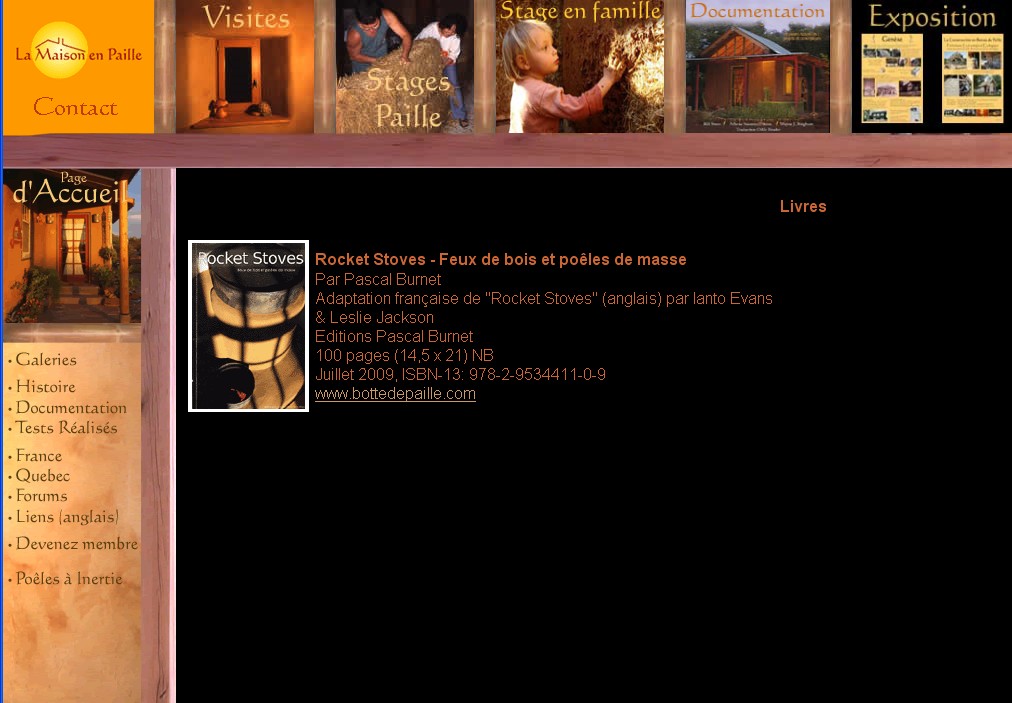 Lamaisonenpaille.com - Présentation du livre