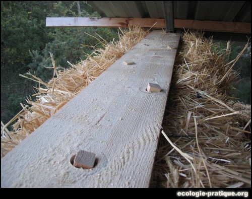 Mur en paille