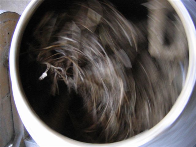 Rocket stove  -  Bauge mécanisée