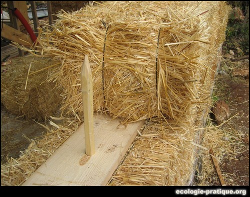 Mur en paille