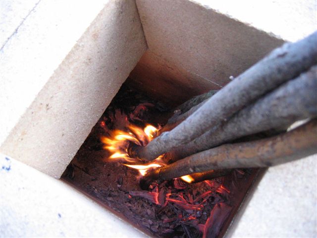 Rocket stove - Maquette