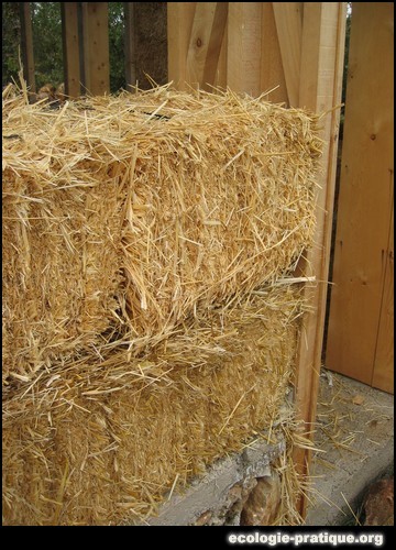 Mur en paille