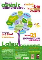 Affiche Notre avenir alimentaire : Laleu 21 novembre 2009